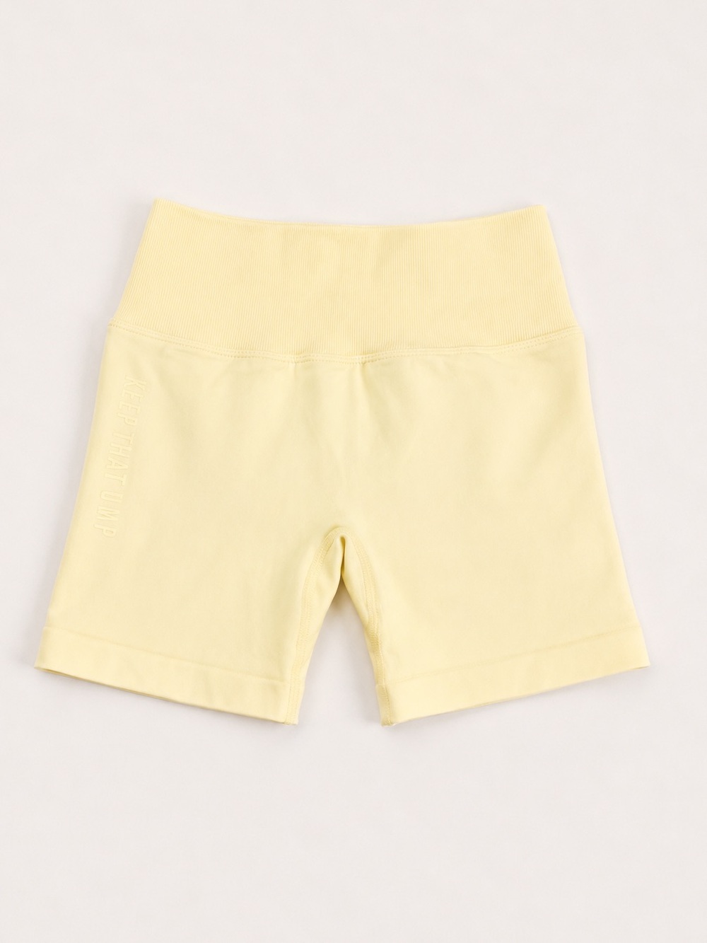 KTP LJ V-Back Scrunch Shorts - Lemon 🍑🍋
